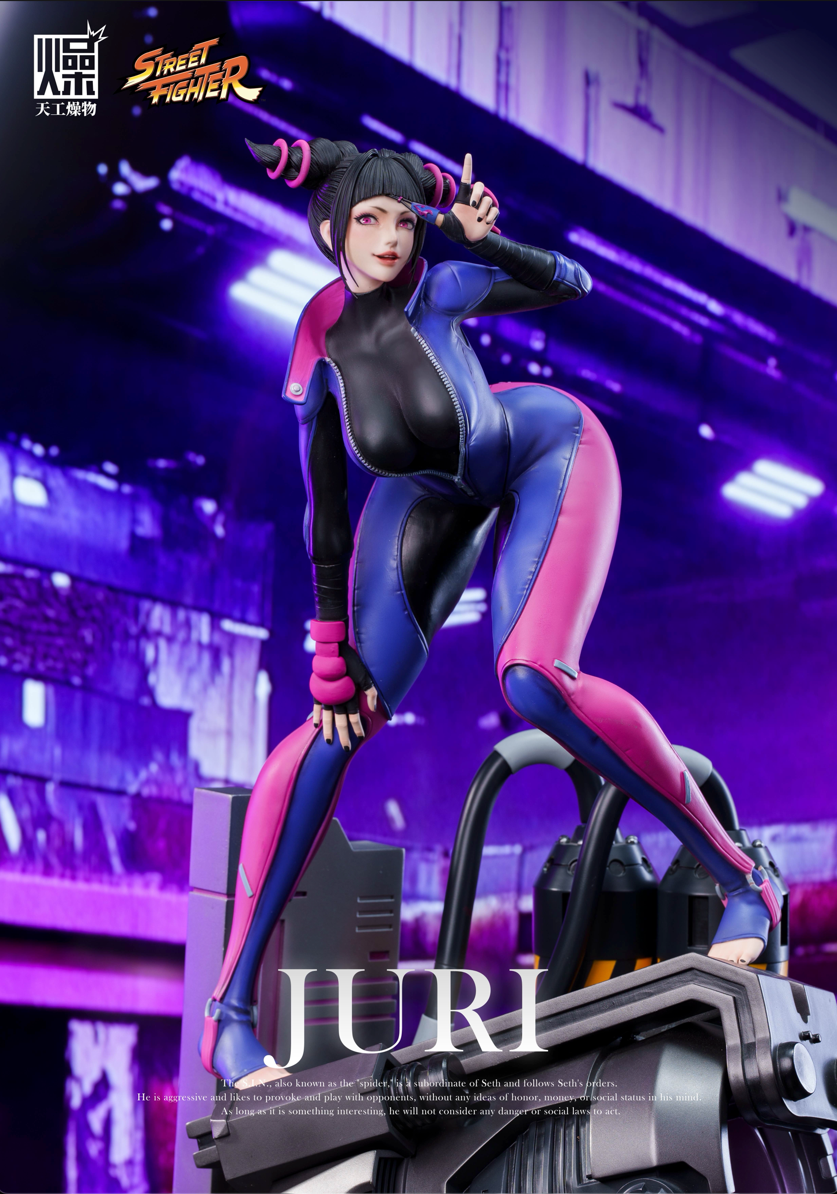  Capcom Officially Licensed Han Juri Statue(GK) -TGZW Studio 