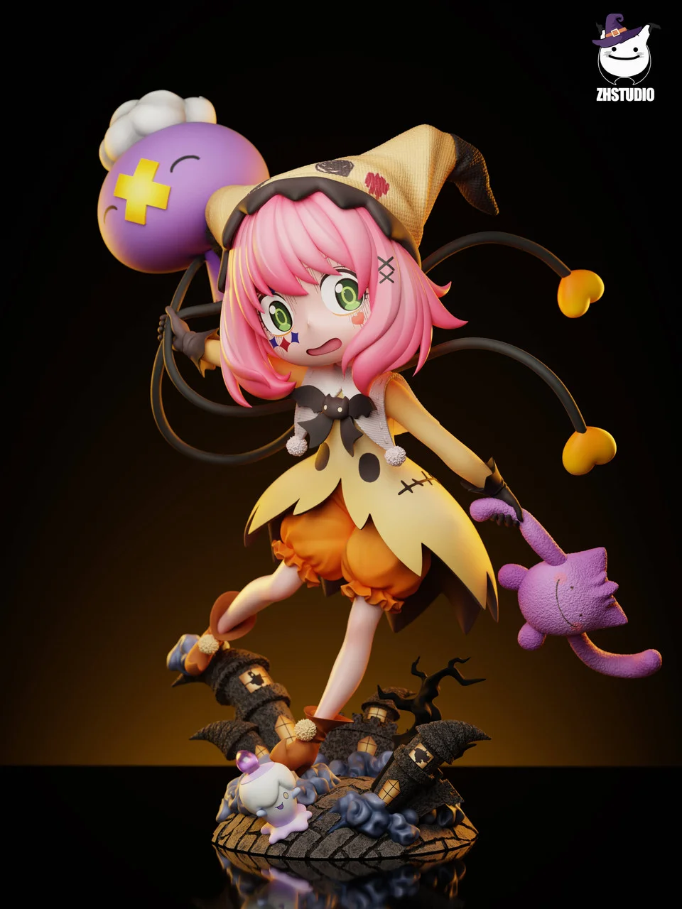 ZH Studio - Halloween Anya Spy x Family Statue