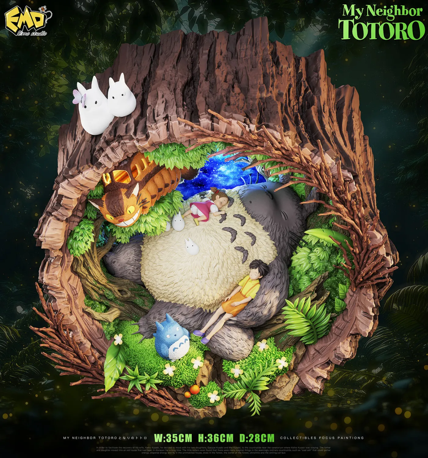 Emo Studio - My Neighbor Totoro A Midsummer Night's Dream Statue 