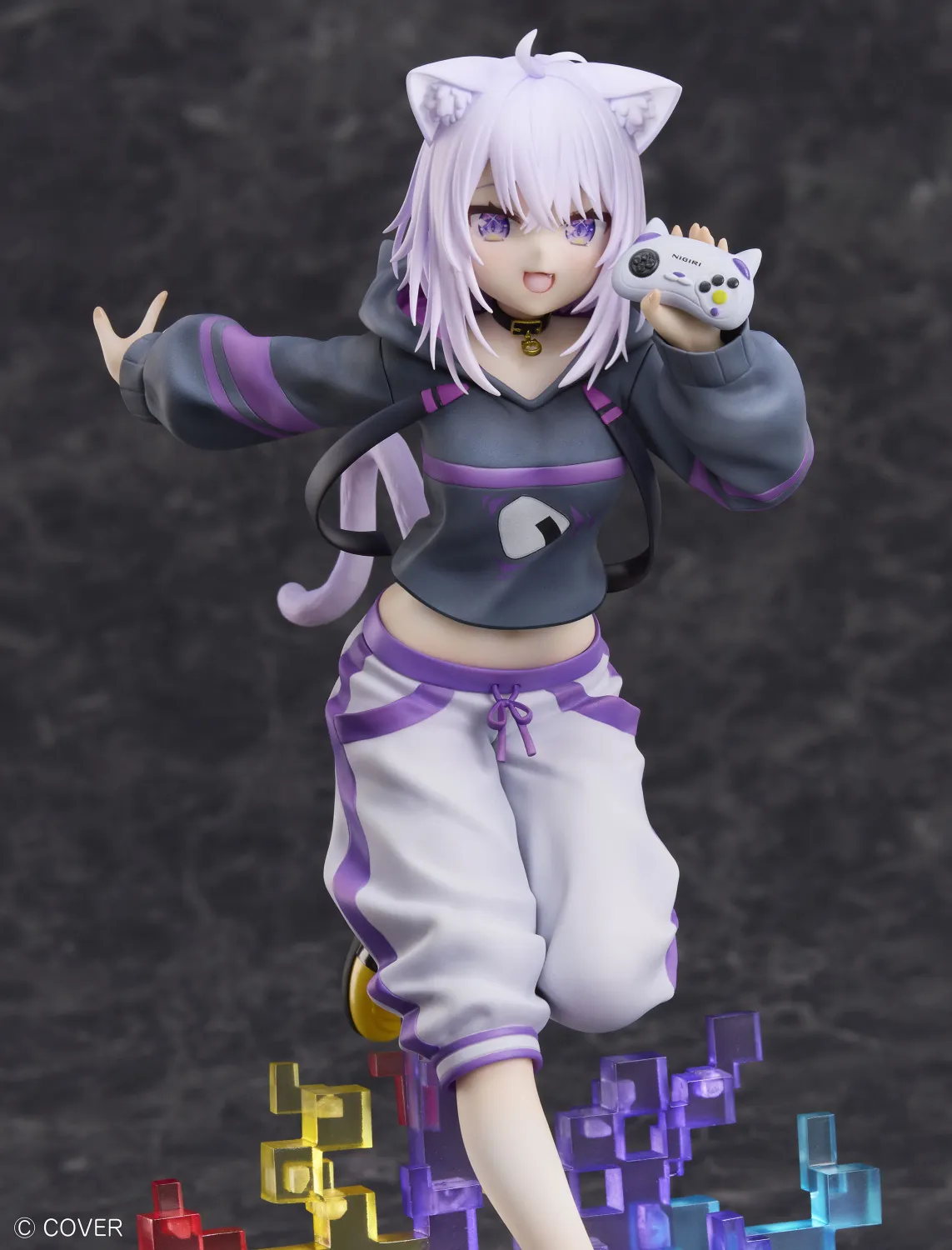 Hololive Nekomata Okayu 1/7 We are Gamers!!!! (Licensed)1/7 Statue  (GK) -Design COCO 