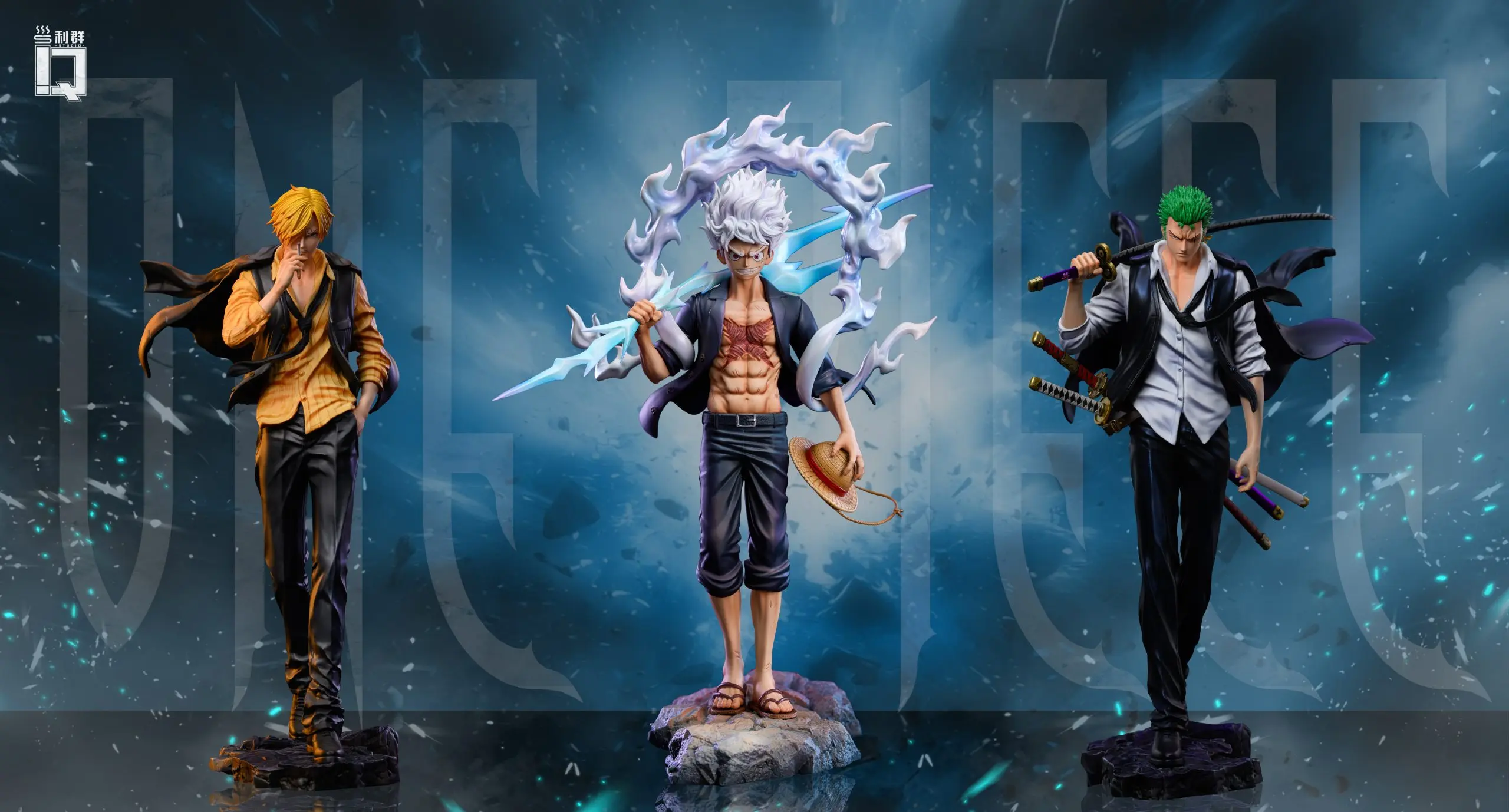 LQ Studio - One Piece Suit Nika Luffy Statue(GK)