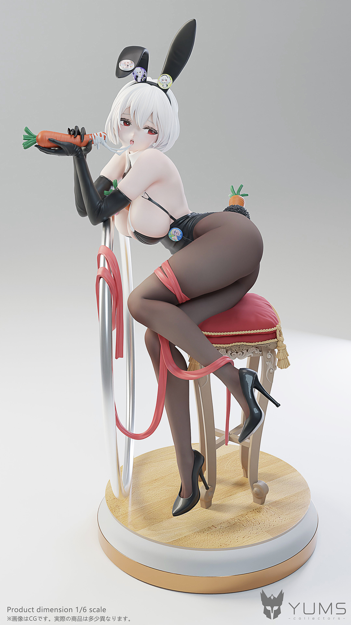 Pre-sale YUMS Sirius Bunny Girl Route GK Limited Statue Figure Work The Rabbit of the Highest Paradise Size 335mm high, 175mm wide, 215mm deep (GK)-KWII-GK