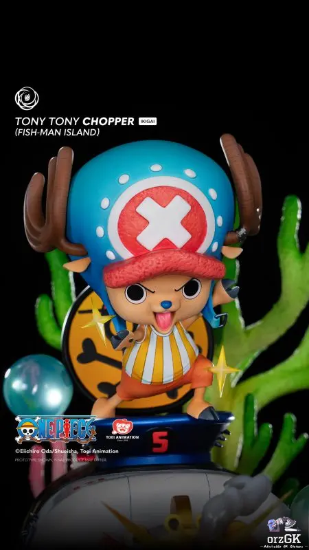 Tsume Studio - Ikigai Series Tony Tony Chopper Fish-Man Island Licensed Statue 