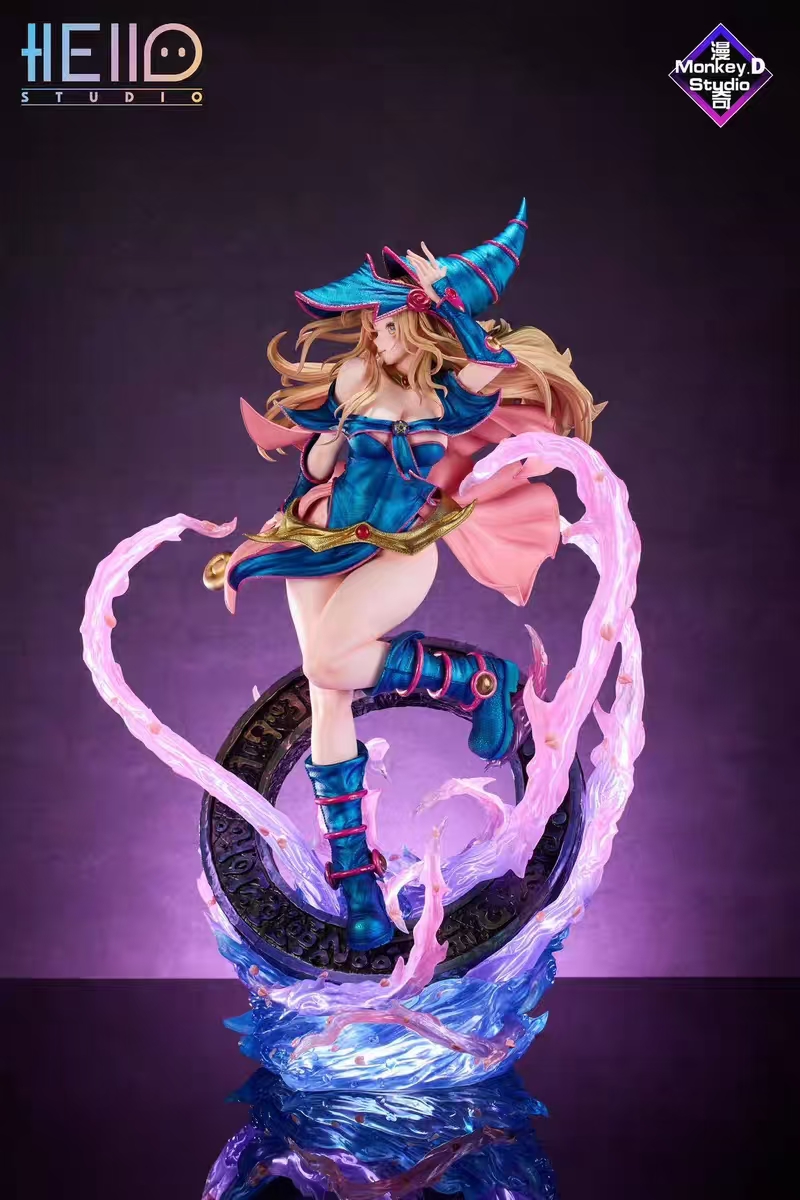 In stock Work Yu-Gi-Oh! - Dark Magician Girl Size Height 55CM Width 40CM Depth 27CM Scale 1/4 (GK)-KWII-GK