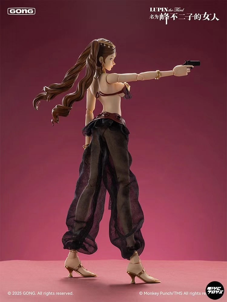 Lupin III Fujiko Mine 1/6 scale (licensed) action figure, soldier,GK