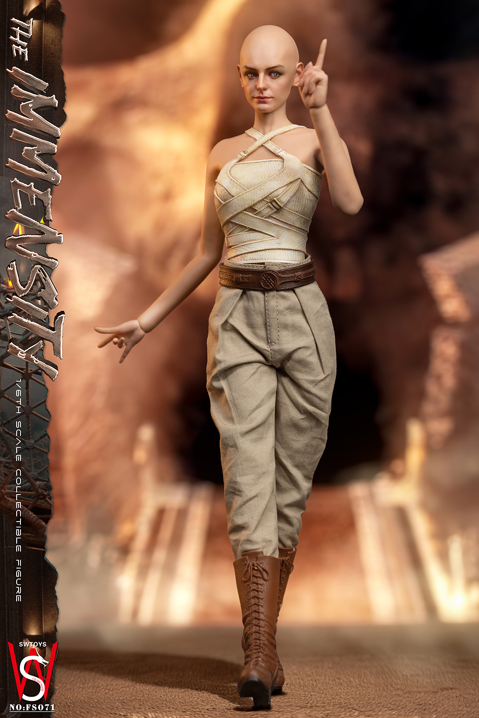 SWTOYS NO:FS071 Mind Manipulator 1/6 Scale, Soldier Statue GK Pre-sale