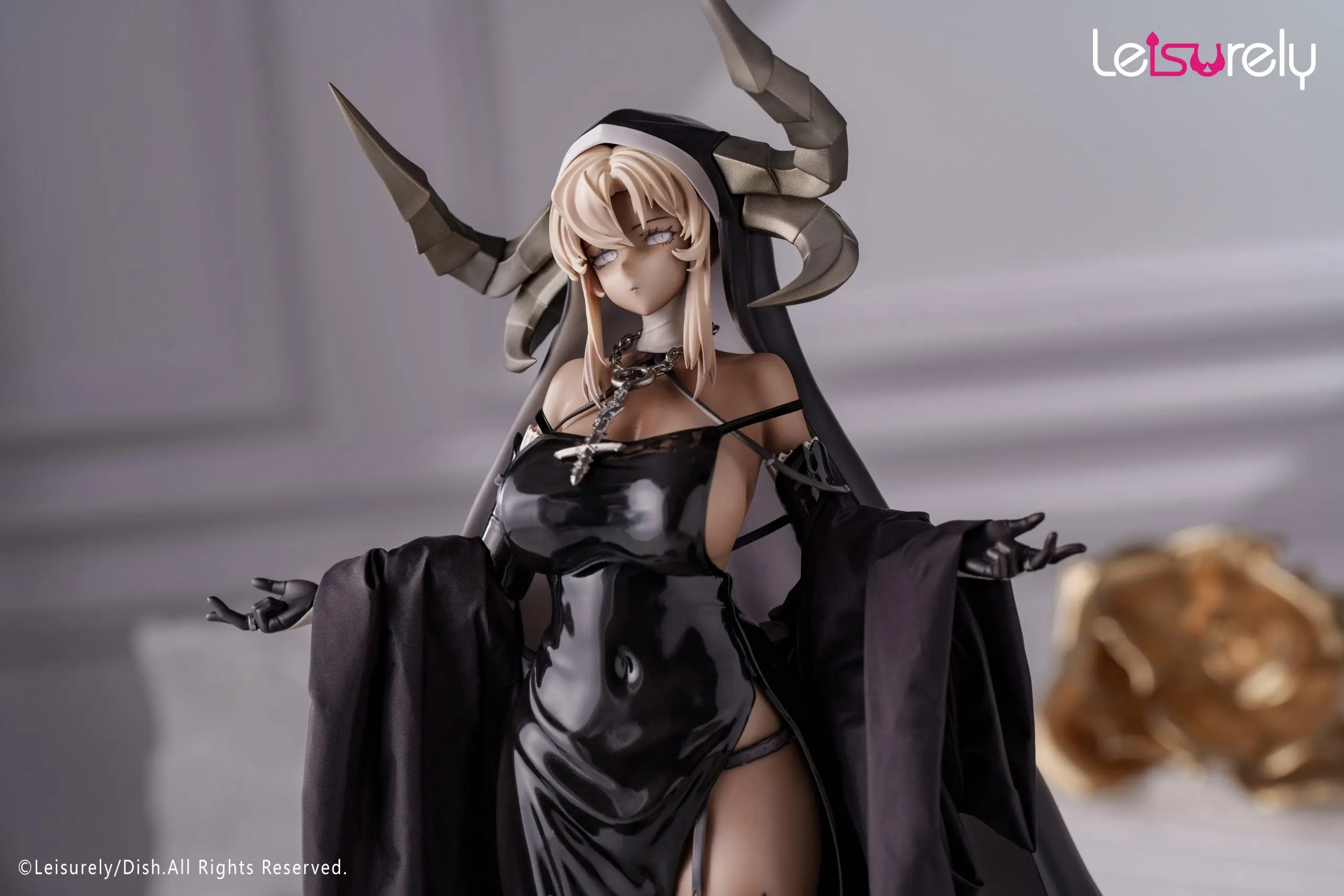 Leisurely - Black nun (Licensed)Statue(GK) 
