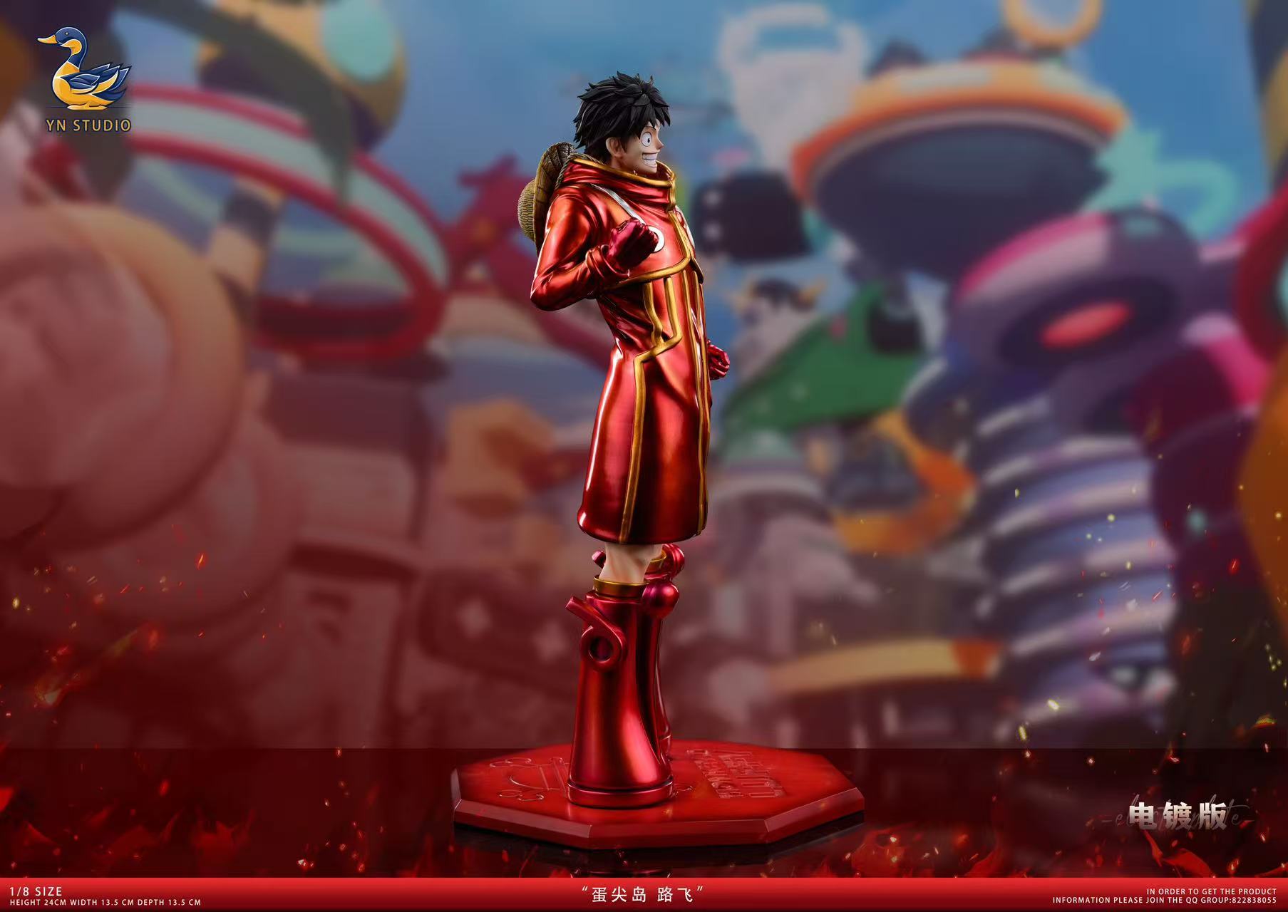 One Piece, Egg Island Fourth Luffy, 1/8 scale YN-Studio, statue GK pre-sale