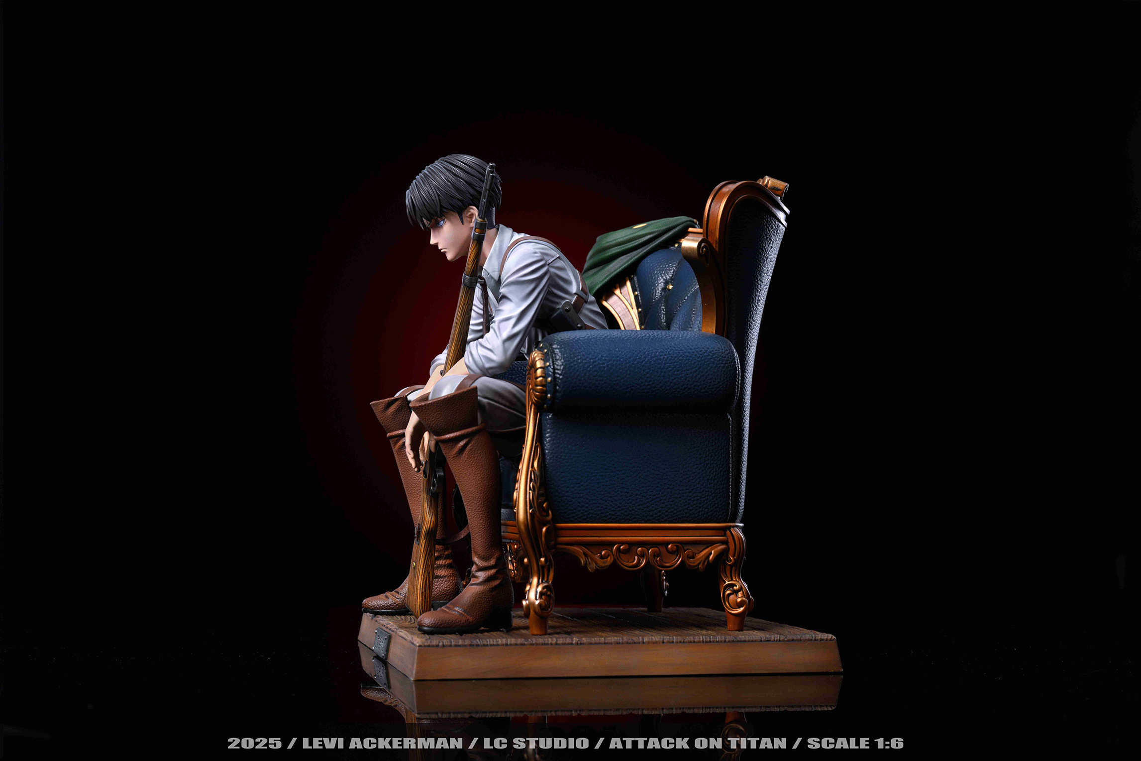 Pre-sale LC Levi Levi Farewell Sofa Wheelchair Levi Attack on Titan GK Statue Model Name Levi Levi Farewell Scale 1/6 (GK)-KWII-GK