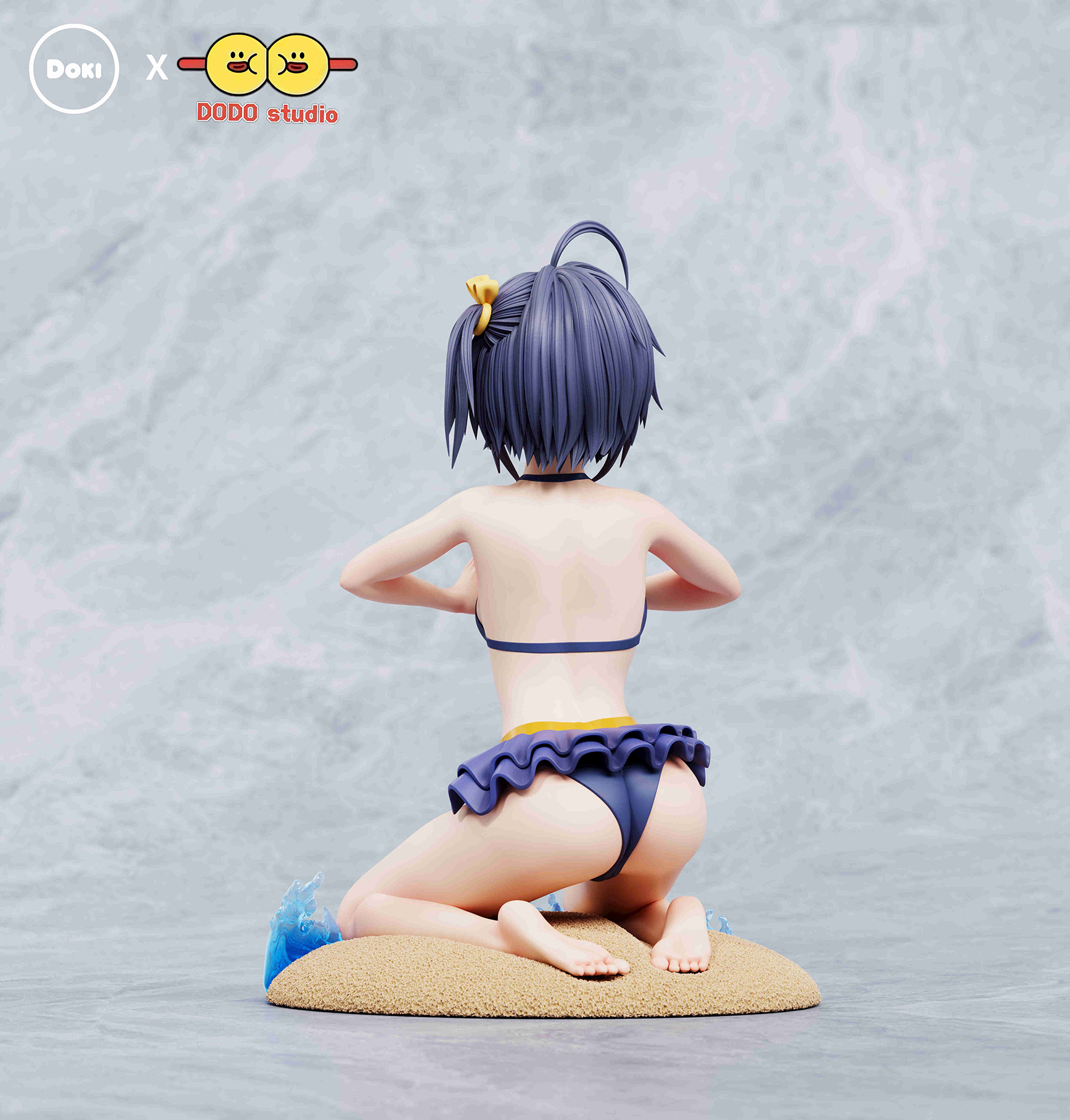 Pre-sale Takanashi Rikka school uniform swimsuit (GK) Versions school uniform version, purple swimsuit version, yellow swimsuit version-KWII-GK