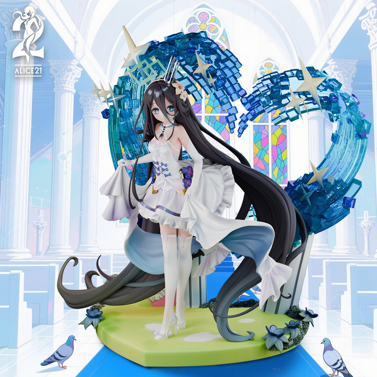 Alice21 Studio - Blue Archive White Oath Stellar Pact Tendou Alice Statue(GK)