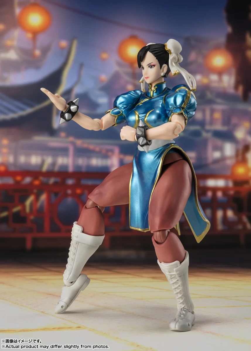 BANDAI SPIRITS - S.H.Figuarts Chun Li -Outfit 2- "Street Fighter Series" Licensed Action Figure