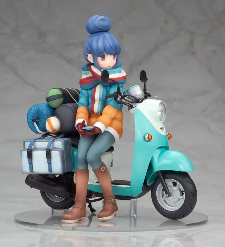 Alter - Yuru Camp Rin Shima with Scooter 1/10 Complete Figure (Licensed)Statue(GK)