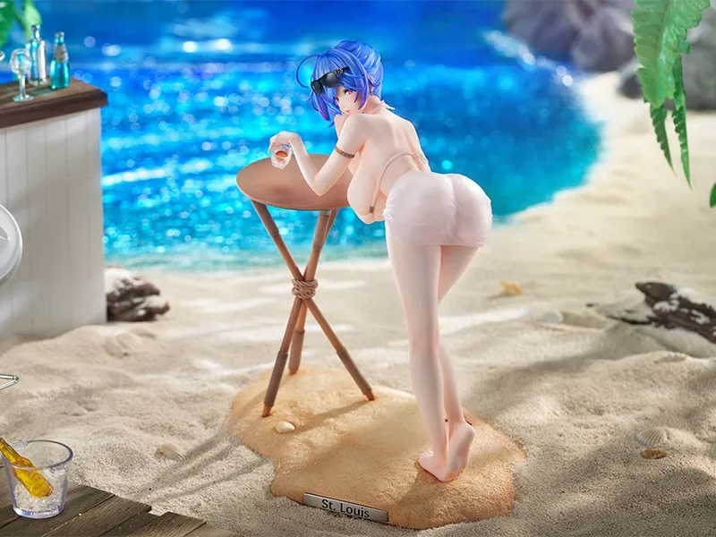 Azur Lane-An Afternoon on the Lido Deck Ver. USS St. Louis  1/7 Scale Statue(GK) (Adult 18+）-Good Smile Company-KWII-GK