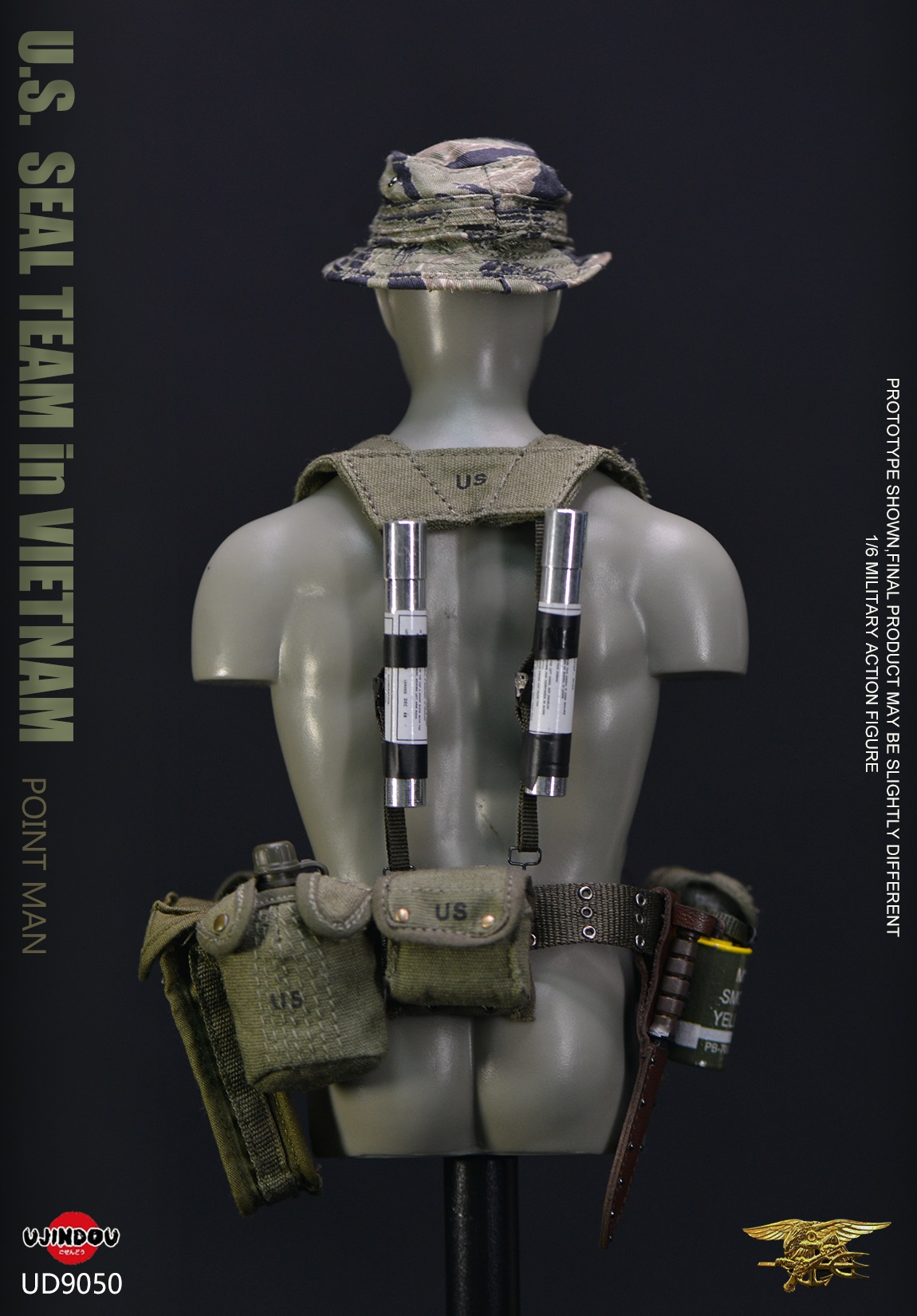  US  SEAL TEAM in Vietnam-POINT MAN UD9050 (Licensed) 1/6 Statue (GK)- UJINDOU