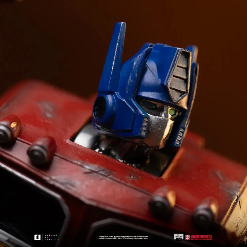 Iron Studio - Statue Optimus Prime - Transformers - Demi Scale 1/20 HASBR126525-20 (Licensed) Statue(GK)