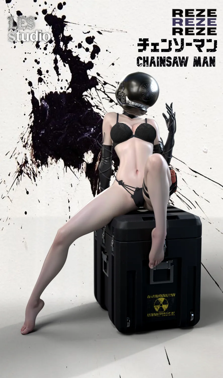 LES Studio - Artist Series Reze Chainsaw Man Statue 