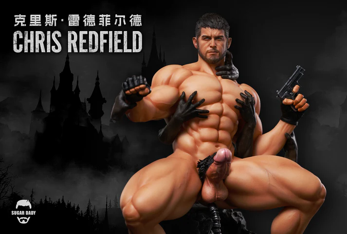 Resident Evil Chris Redfield Statue GK(Adult 18+)-Sugar dady Studio Pre-sale