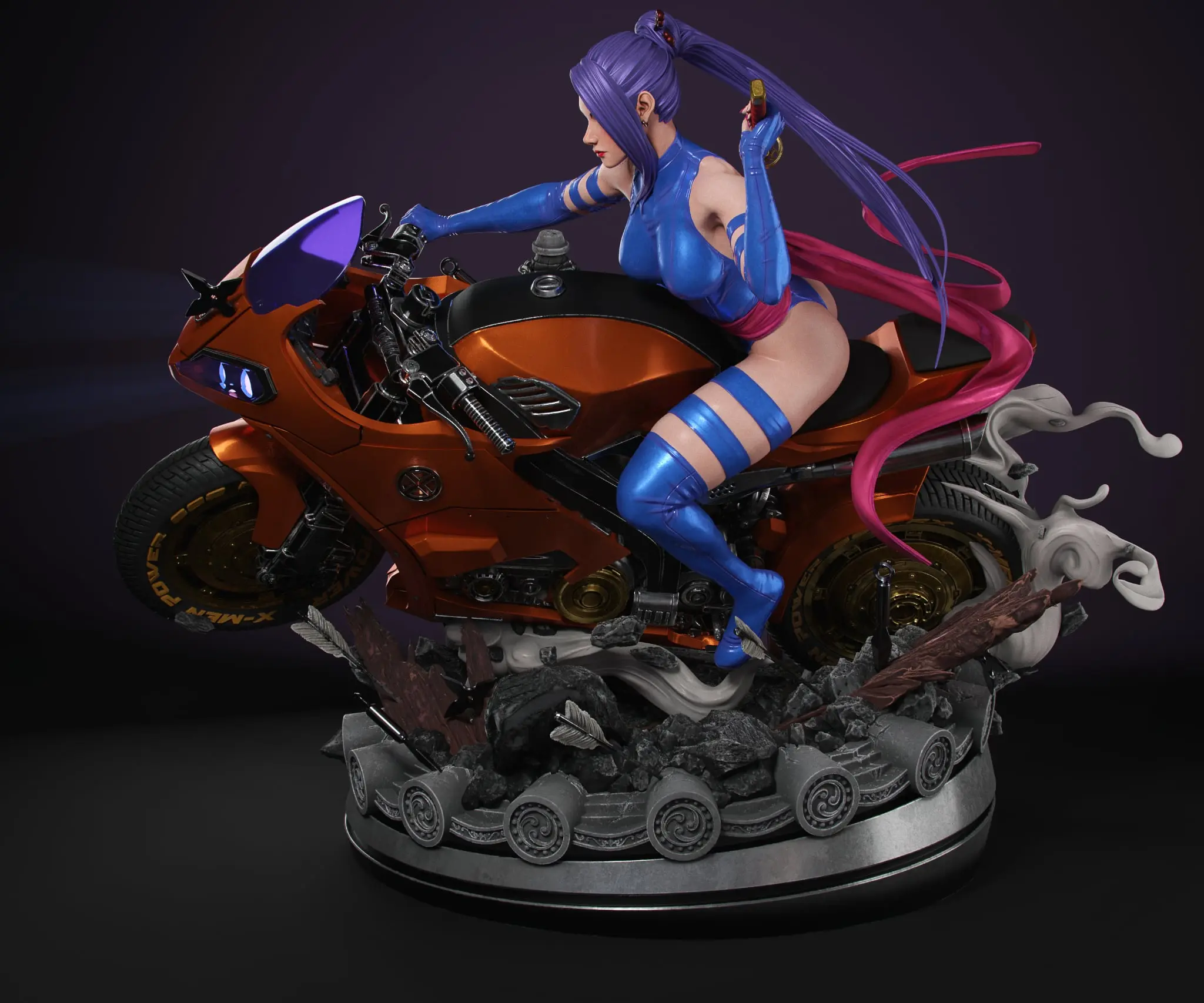 Epic Creations Studio - Psylocke X-men Statue (GK)