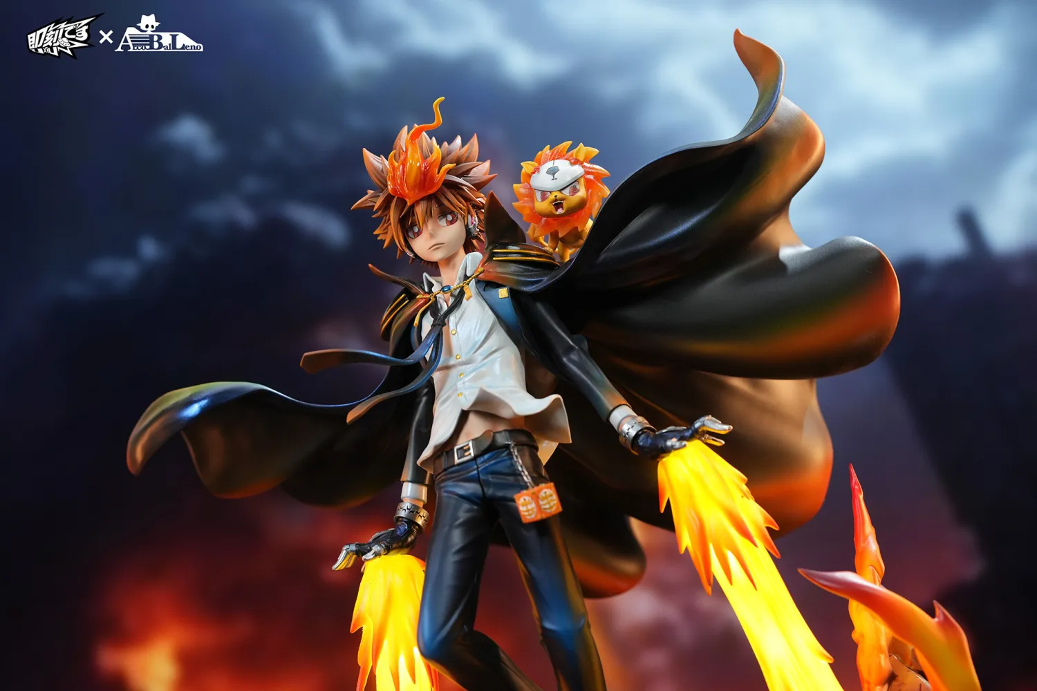 Katekyo Hitman Reborn  Tsunayoshi Sawada  1/6 Statue (GK) -Arcobaleno Studio
