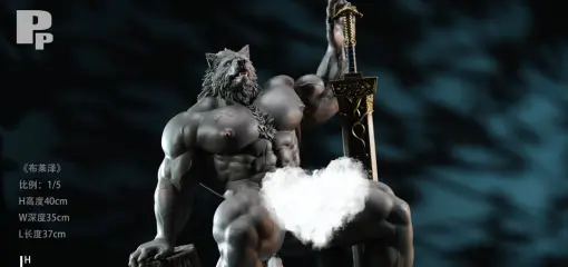 PP Studio - Blaidd Elden Ring Statue  