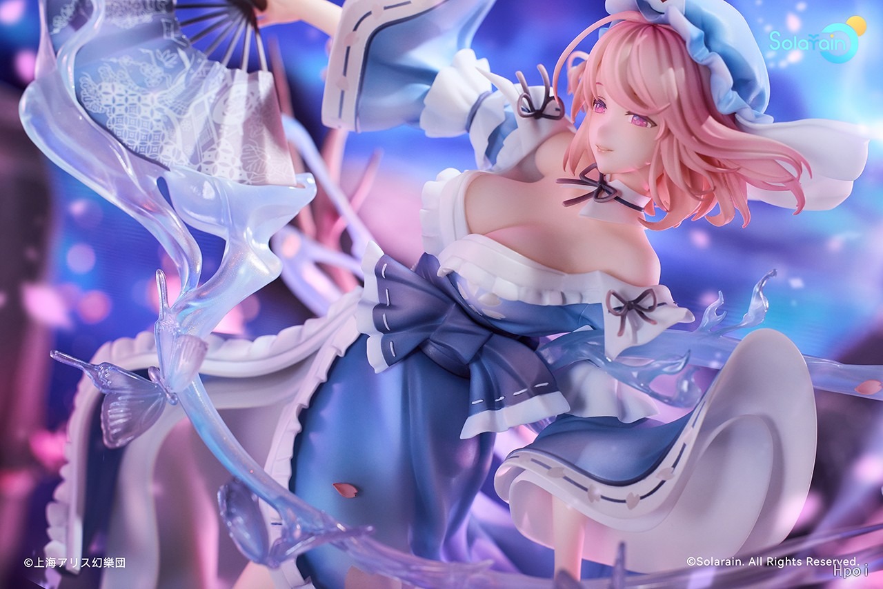 Touhou Project Yuyuko Saigyouji: Seamless Spirit Ver. (Licensed) Statue (GK) -Solarain Toys 