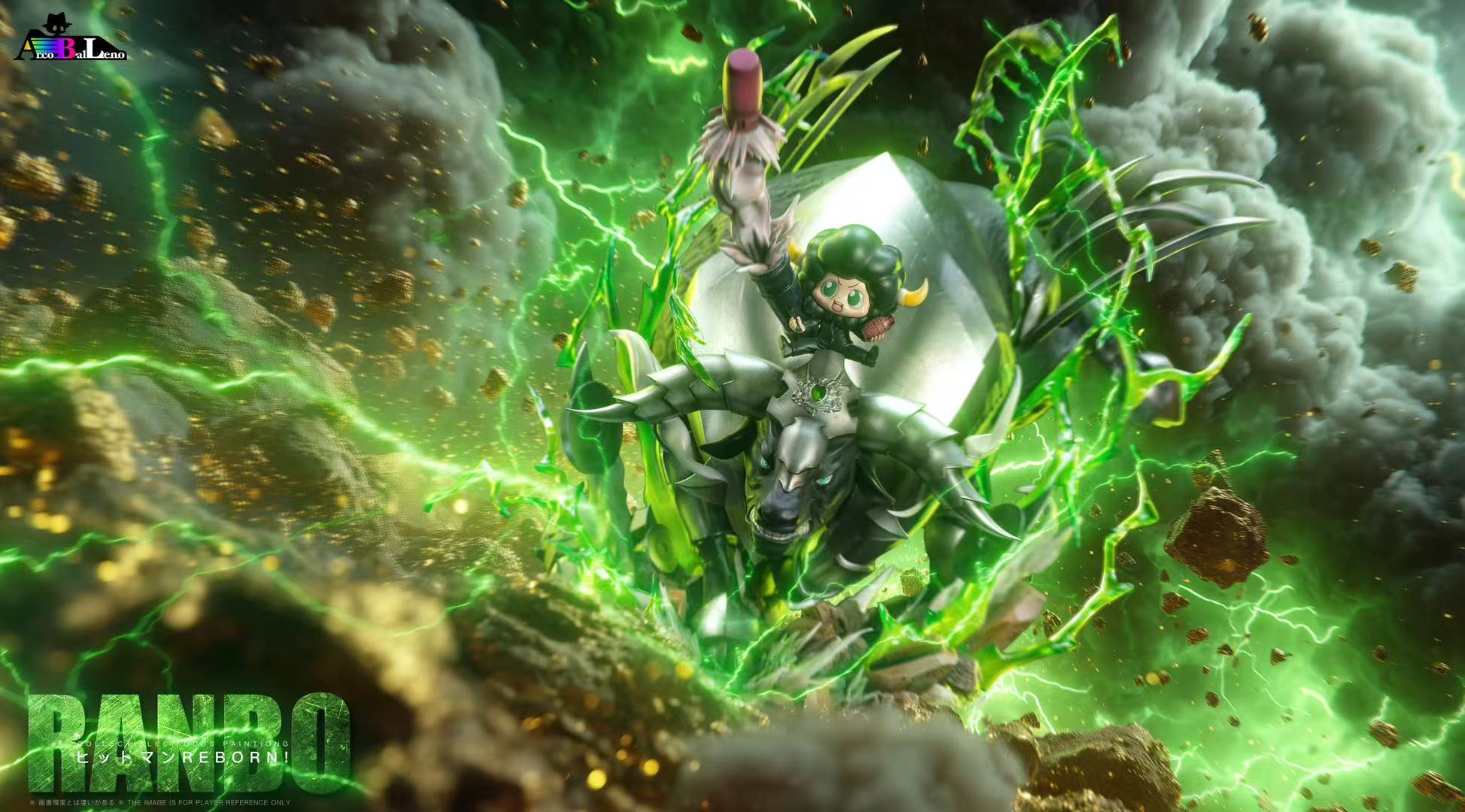 Arcobaleno Studio - Katekyo Hitman Reborn Lambo 1/6 Statue(GK)