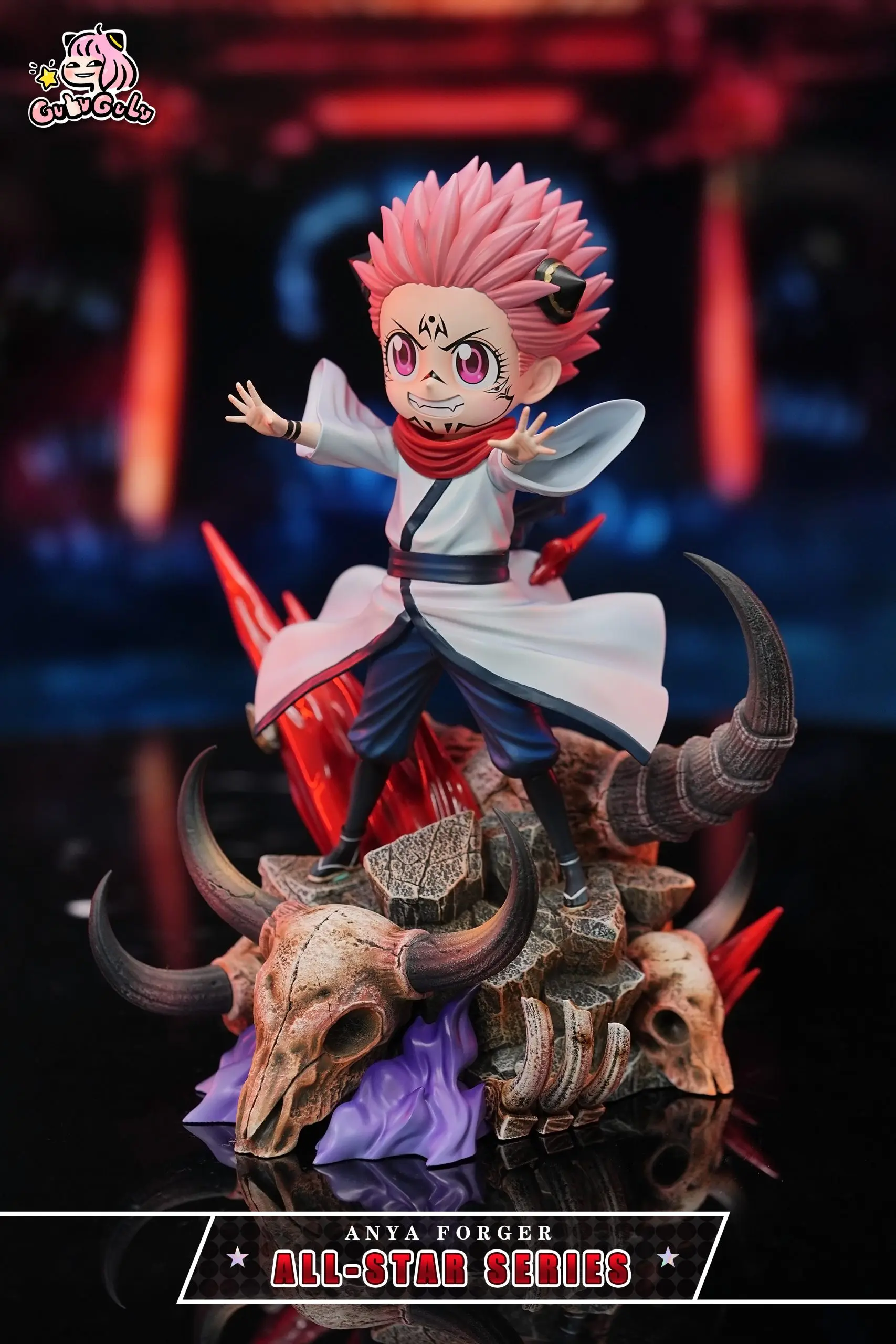 GULUGULU Studio - Anya Cosplay Sukuna Spy x Family Statue(GK) 