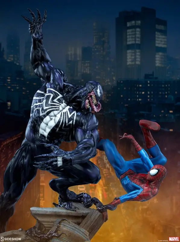 Sideshow Collectibles - Spider Man vs Venom Maquette 200561 (Licensed)Statue(GK) 