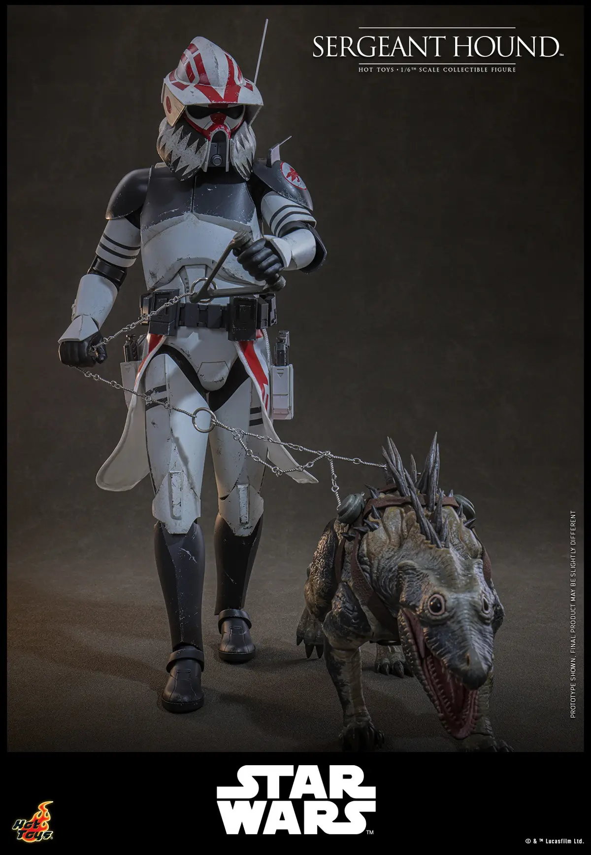 Hottoys - Sergeant Hound 1/6 Scale Collectible Figure TMS167 (Licensed) Statue(GK)