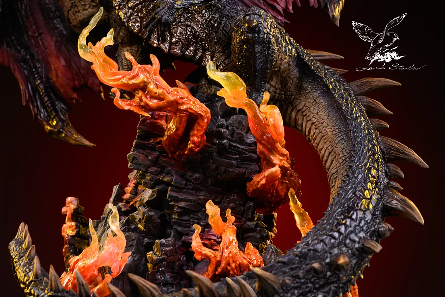 Monster Hunter Black Dragon Fatalis Statue(GK)-Lark Studio