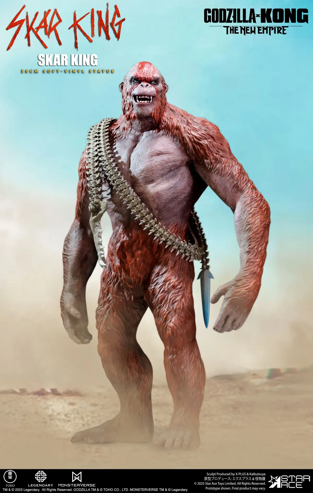 Star Ace Toys - Unleash the Titan Star Ace Soft Vinyl Statue: Skar King SA6069 (Licensed)Statue(GK) 