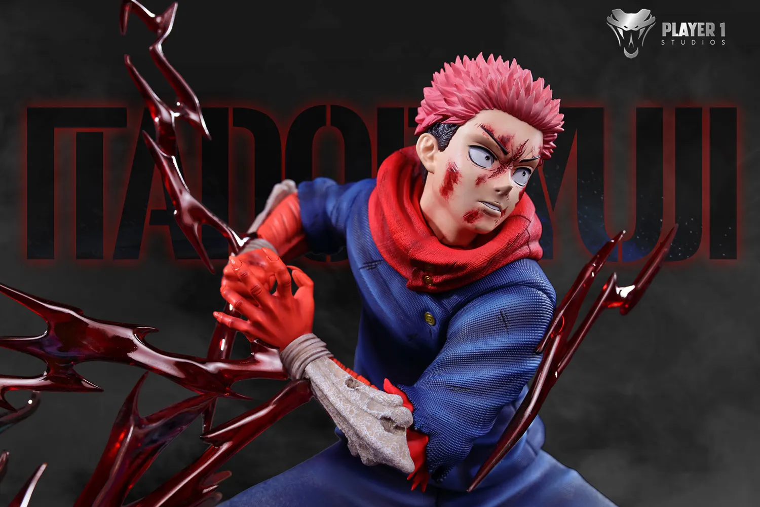 Jujutsu Kaisen-1/6 and 1/4 Scale 005 Itadori Yuji Statue (GK)-Player Studio Pre-sale