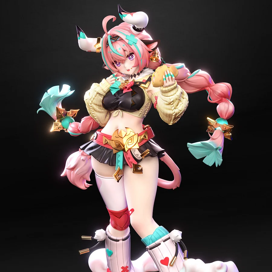 Genshin Impact Varesa  1/6 Statue(GK) - Xiao Huan Xiong Studio  