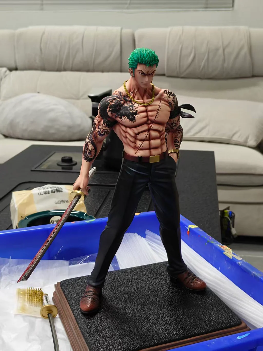 GP Studio - Teddyboy Series Nine Dragons Zoro One Piece Statue