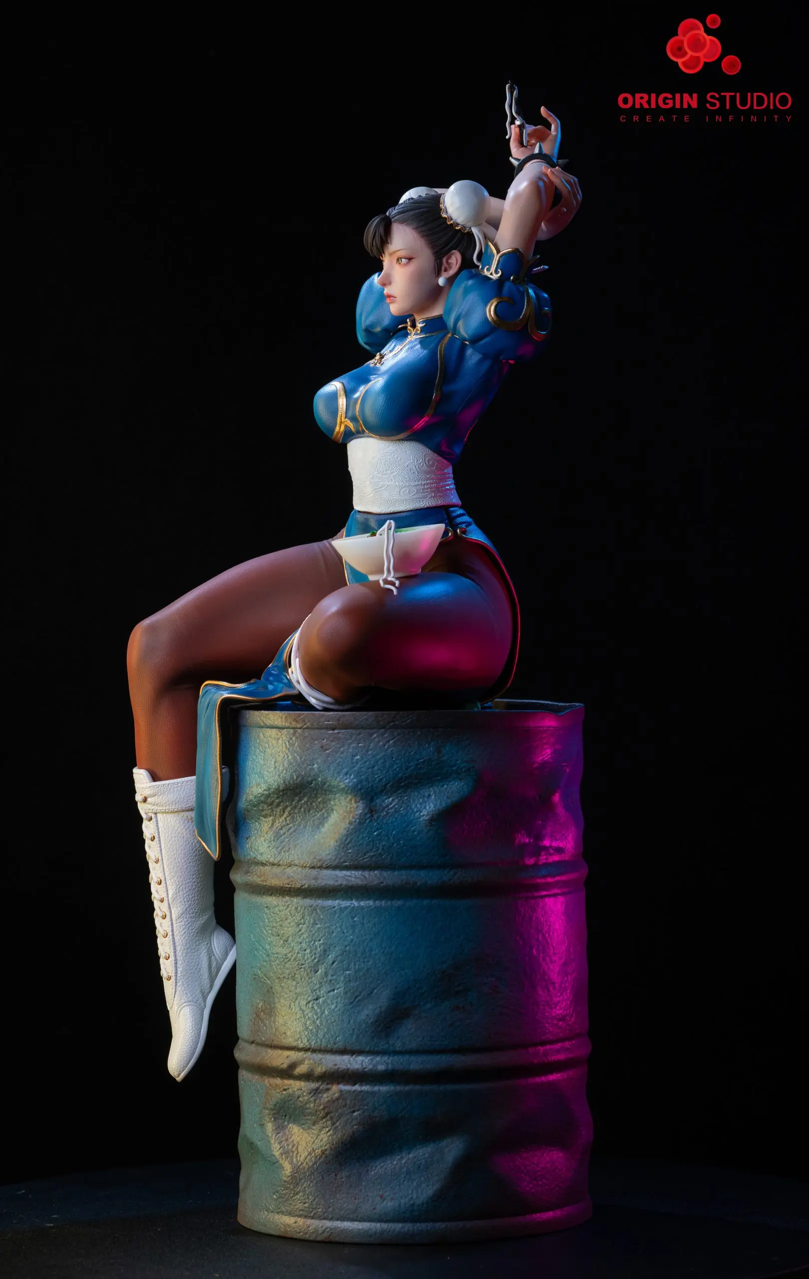 ORIGIN Studio - King of Fighters Light Statue of a Female Fighter Chun Statue(GK)