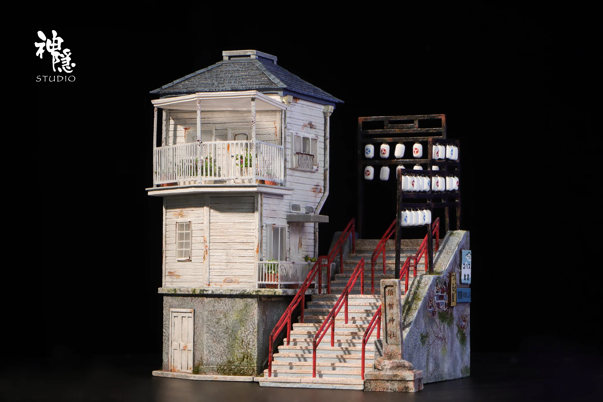 Your Name Scene with LED Scene Statue(GK) -ShenYin Studio  