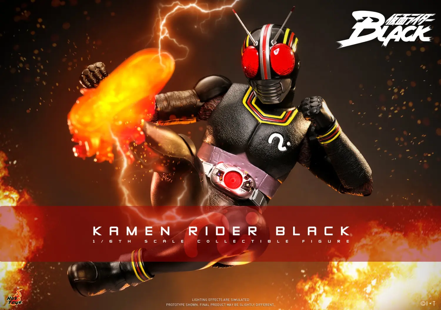 Hottoys -  Kamen Rider Black & Shadow Moon & Battle Hopper 1/6th scale TMS158 TMS159 TMS161 (Licensed) Statue(GK)