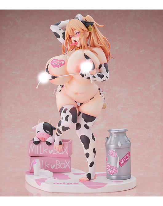 Miya-chan Cow Costume Ver (Licensed)Statue(GK)(Adult 18+) -NOCTURNE