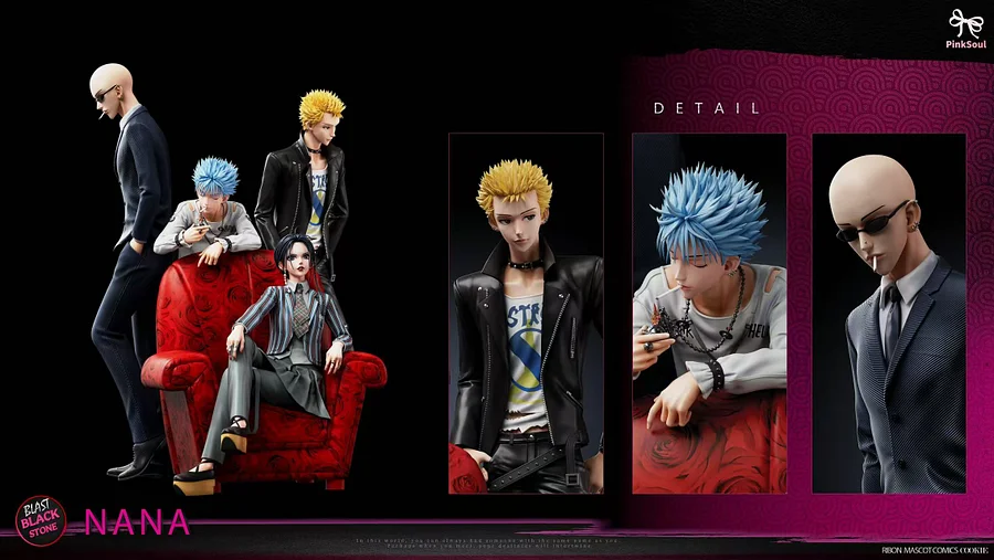 PinkSoul Studio - NANA - Blast/Black stones Statue(GK)