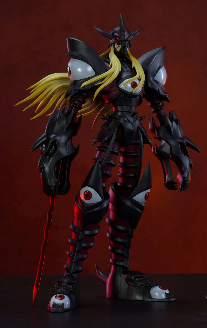 Digimon 04 Infinite Zone Ten Warriors #7 #8 Louwemon & Duskmon Statue(GK) - LD Studio