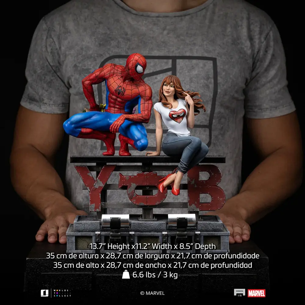 Iron Studio - the Spider-Man and MJ 1:6 Scale Diorama MARCAS119025-16 (Licensed) Statue(GK)