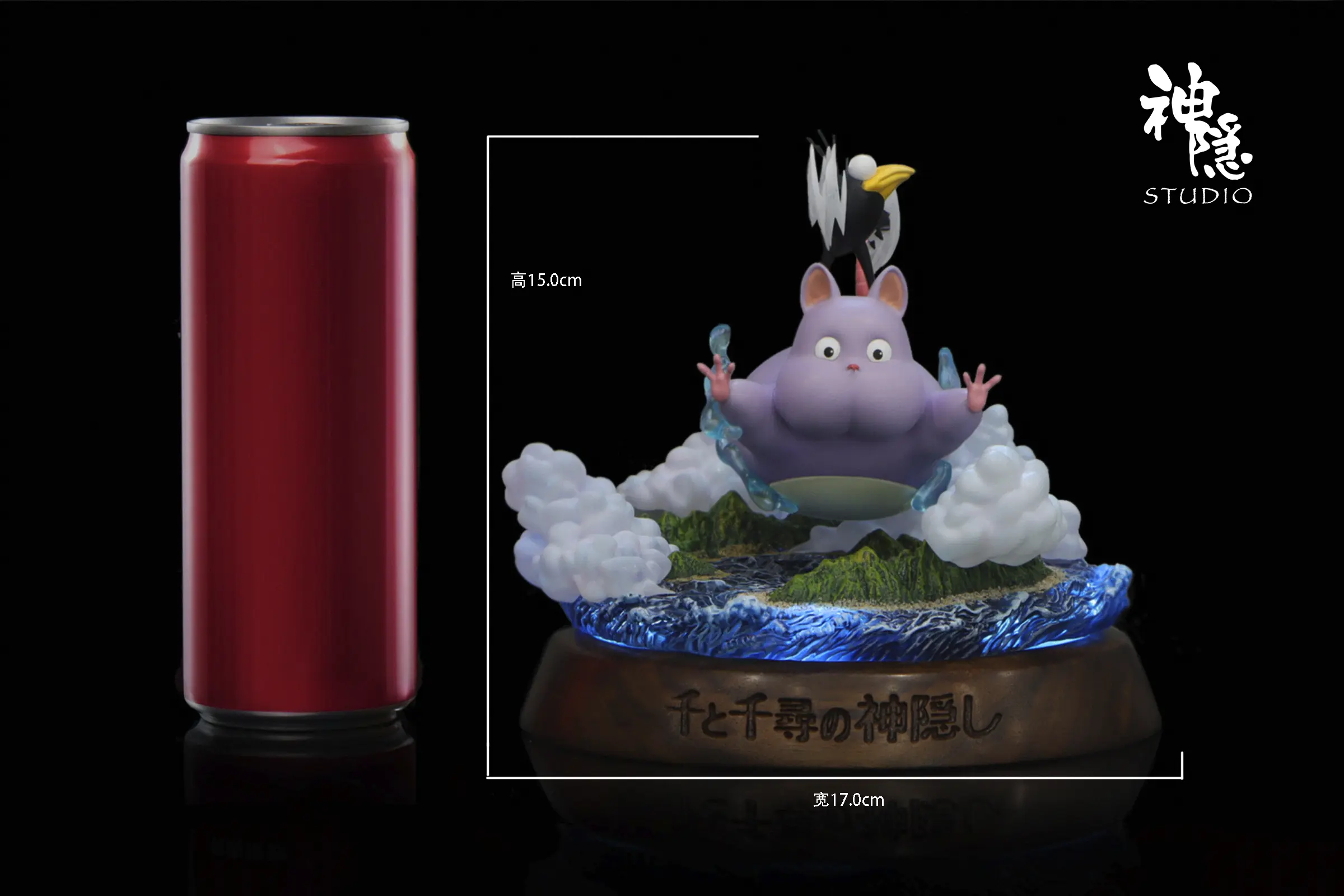 Shen Yin Studio - Spirited Away Spirited Away Encounter Series Totoro Floating Journey in the Clouds Statue(GK)