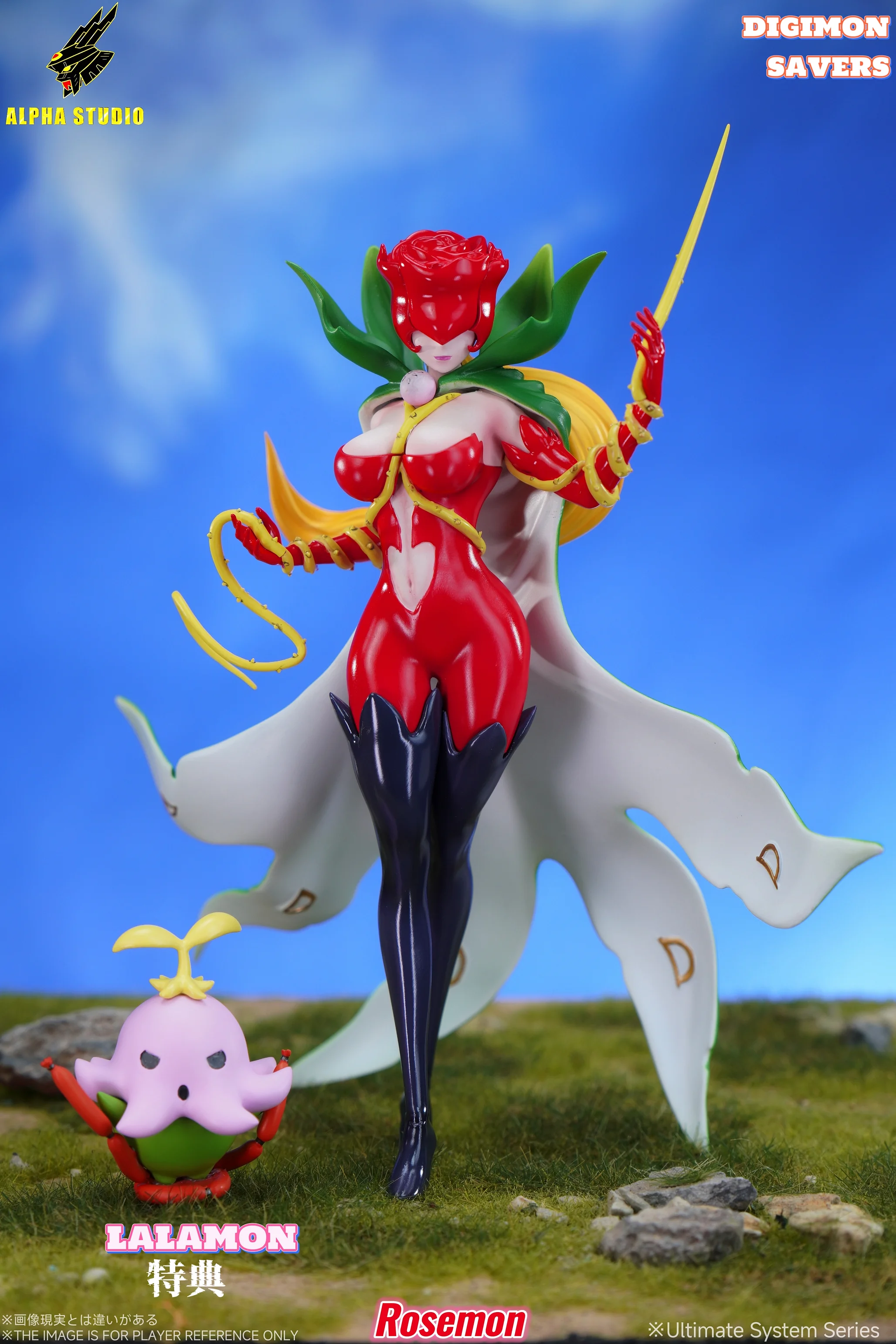 Alpha Studio - Digimon Rosemon Statue(GK)