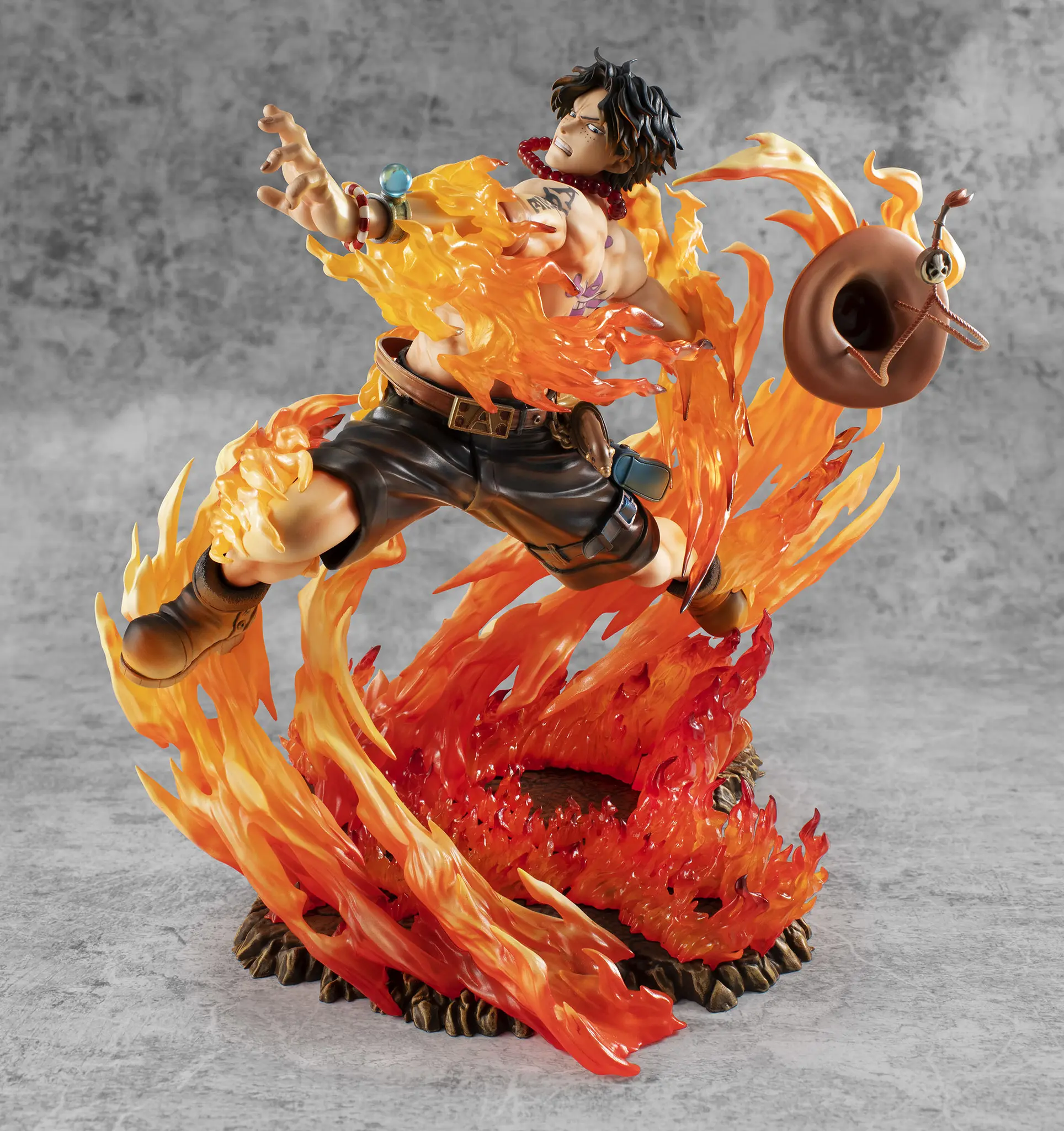 Megahouse - One Piece Portgas D Ace Portrait Of Pirates Maximum 15th Limited Ver (Licensed) Statue(GK)
