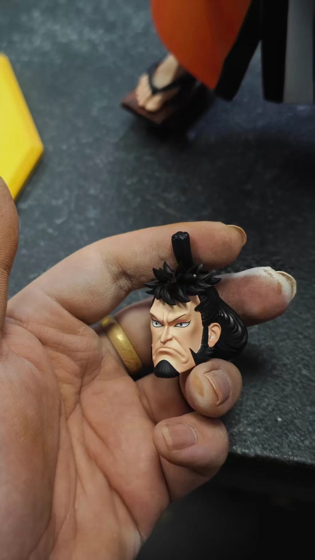 Ghost Studio X Long Hu Studio -  One Piece Nine Red Scabbards #1 Kin'emon Statue(GK)