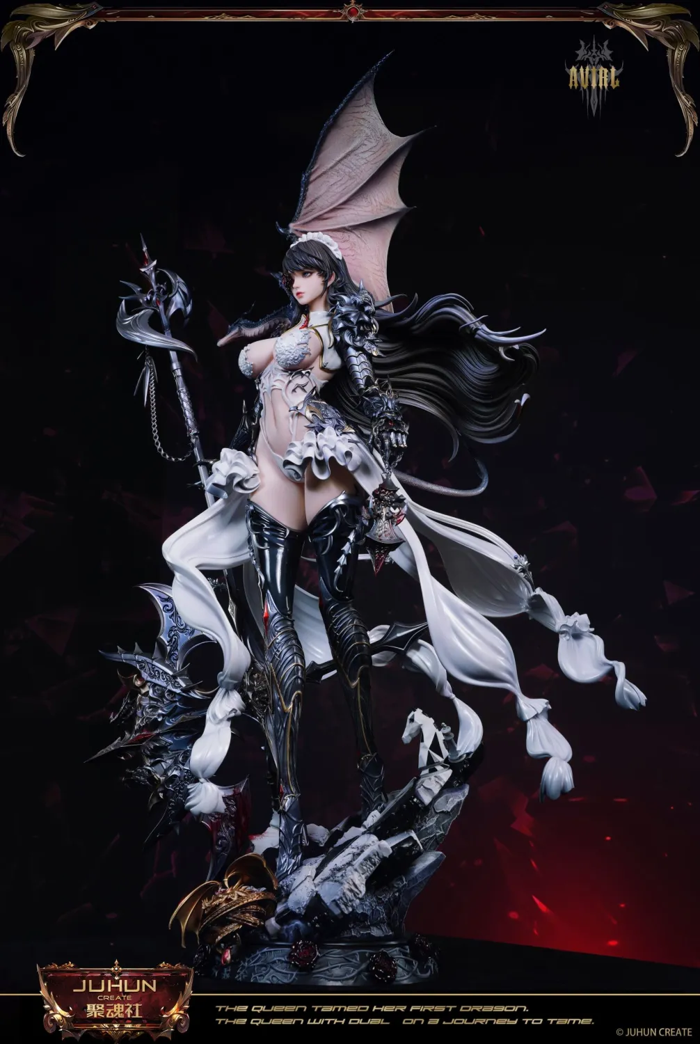 In stock-Original Dragon Queen/Maid Avril (Licensed)Statue (GK)-JuHun Create Studio -KWII-GK