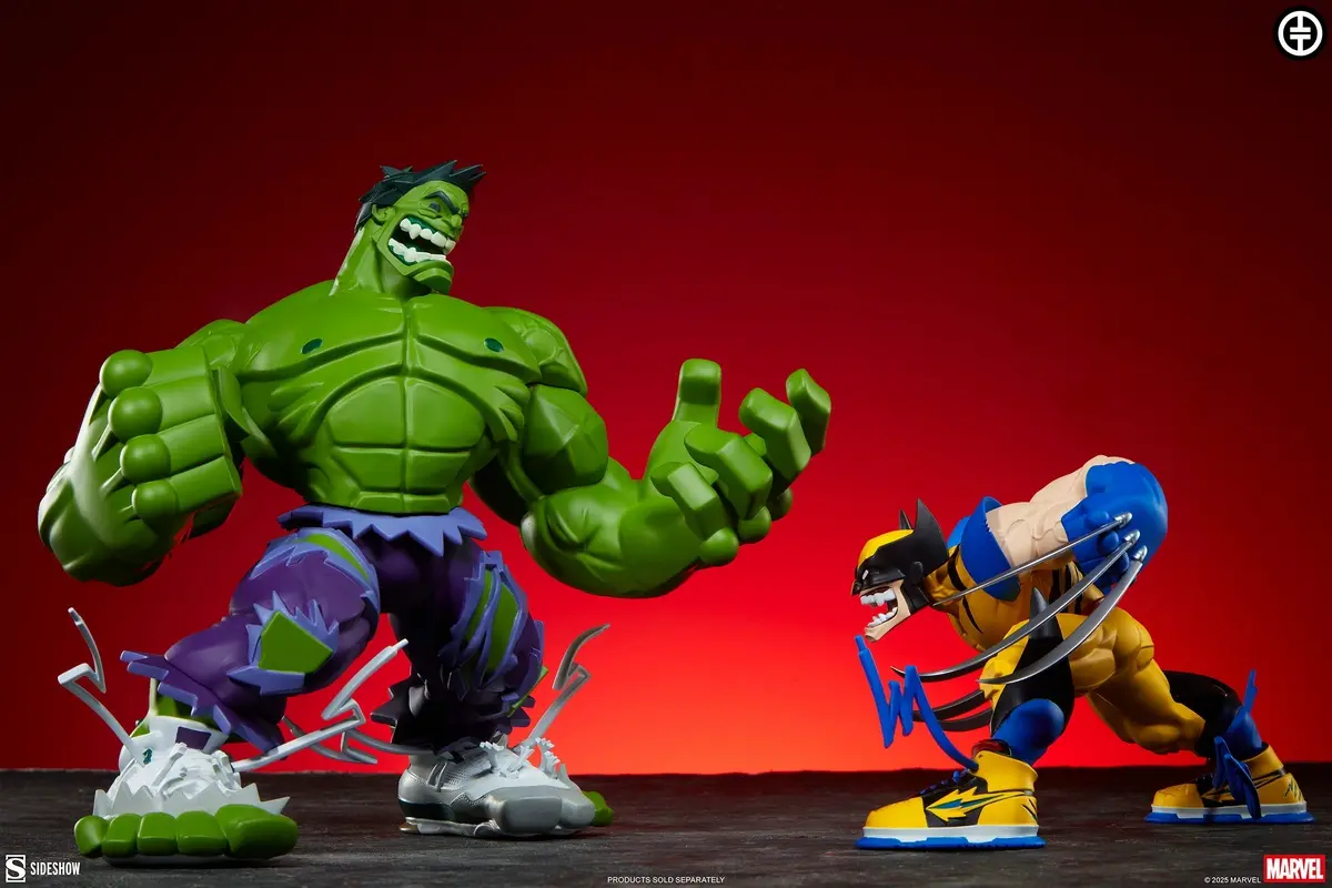 Sideshow Collectibles - Hulk & Wolverine Designer Collectible Statue 700247 700248 (Licensed)Statue(GK)