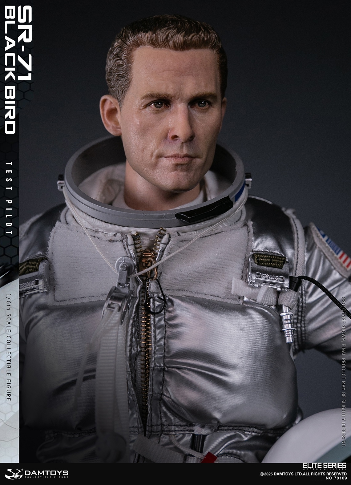 SR-71 Blackbird Test Pilot NO78109 (Licensed) 1/6 Scale Statue(GK) -DAMTOYS