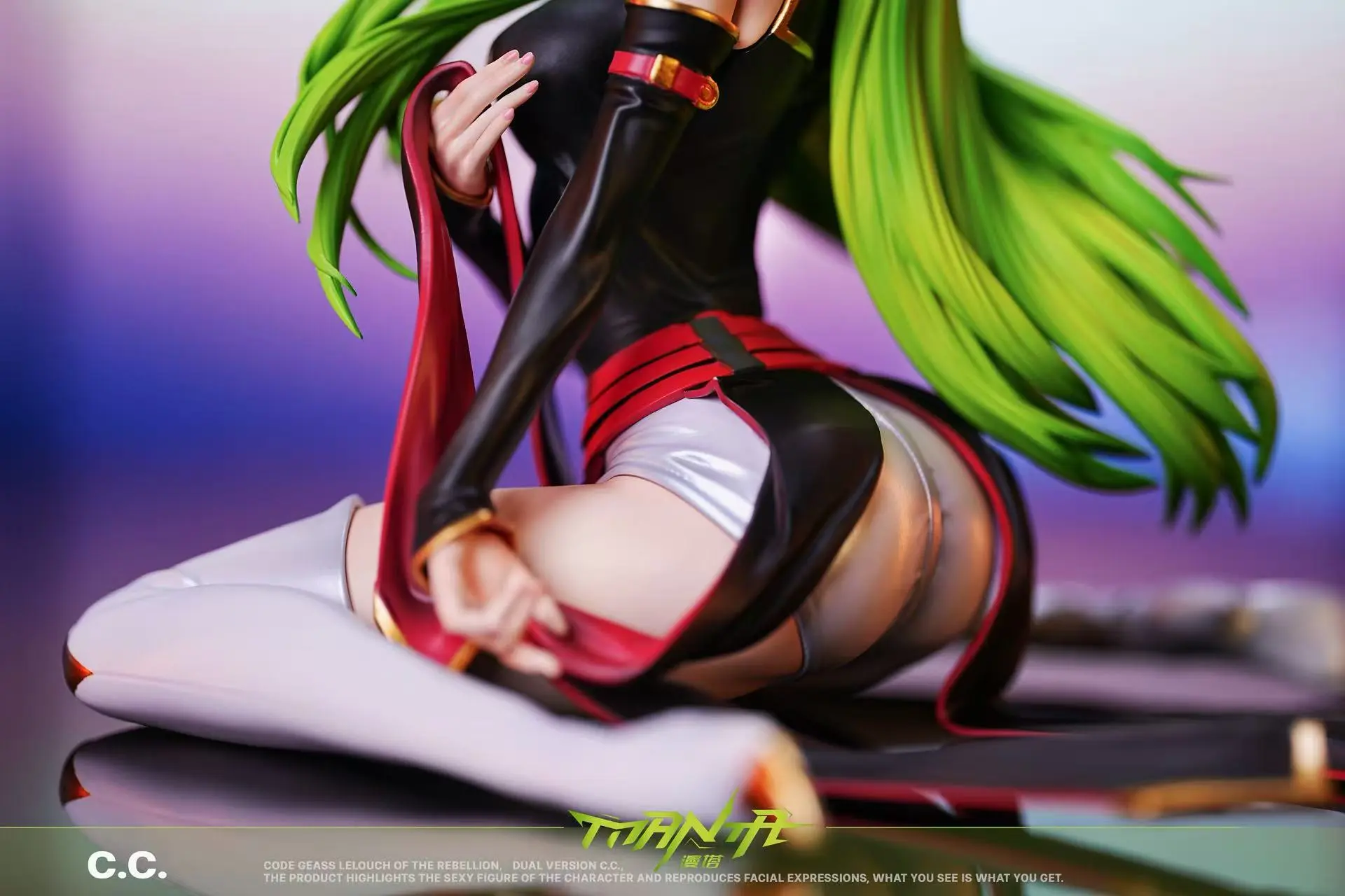 Manta Studio - Kneeling Female Figure #1 C.C. Code Geass: Lelouch of the Rebellion Statue